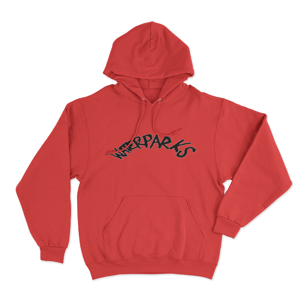 Waterparks Unisex Hoodie Red Waterparks Unisex Hoodie Red